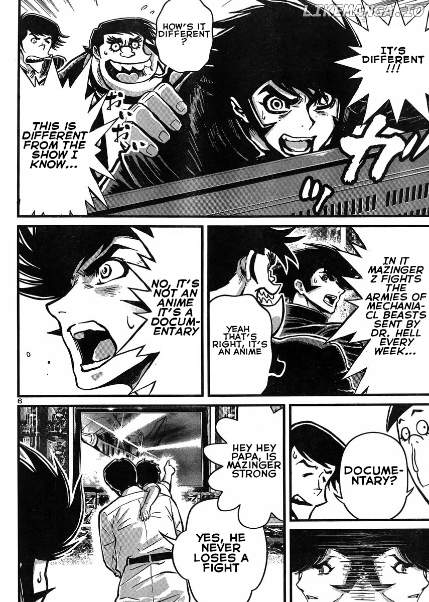 Shin Mazinger Zero Vs Ankoku Daishougun chapter 32 - page 6