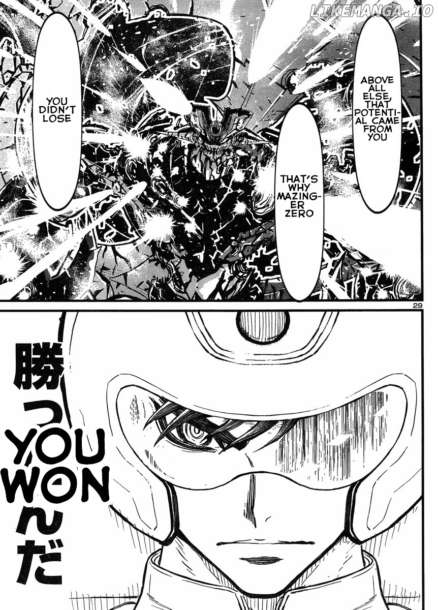 Shin Mazinger Zero Vs Ankoku Daishougun chapter 35 - page 24