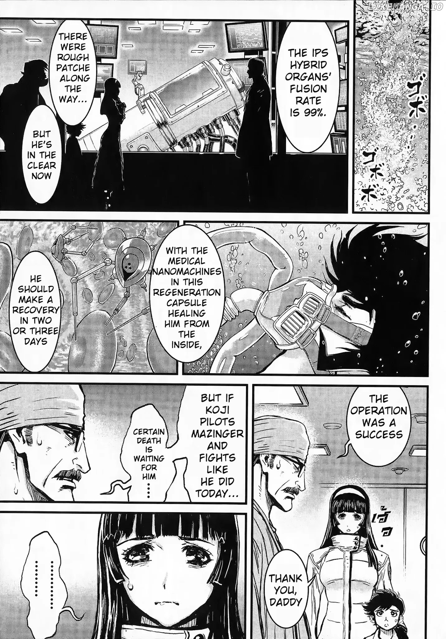 Shin Mazinger Zero Vs Ankoku Daishougun chapter 4 - page 15