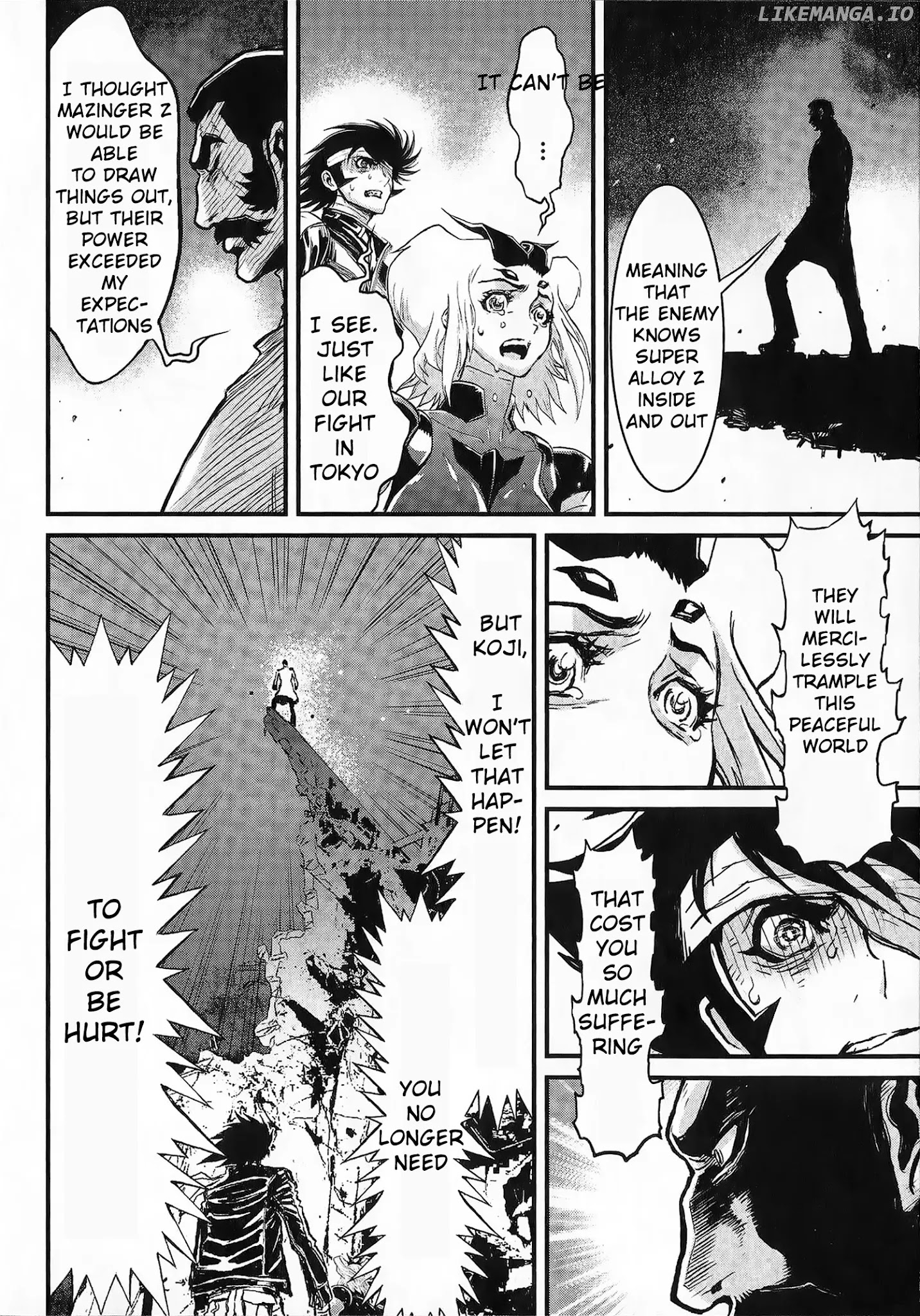 Shin Mazinger Zero Vs Ankoku Daishougun chapter 4 - page 34