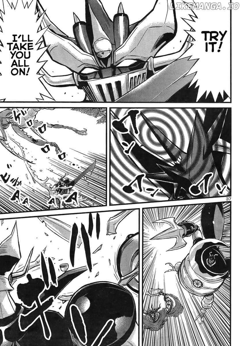 Shin Mazinger Zero Vs Ankoku Daishougun chapter 7 - page 34