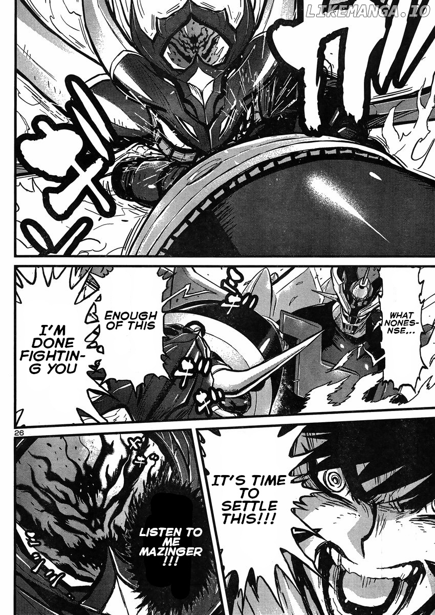 Shin Mazinger Zero Vs Ankoku Daishougun chapter 25 - page 25