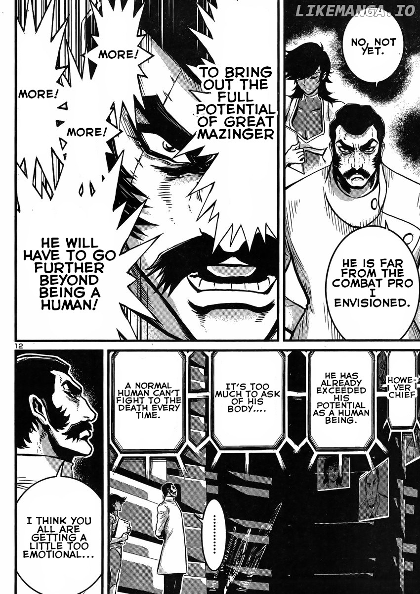 Shin Mazinger Zero Vs Ankoku Daishougun chapter 17 - page 13