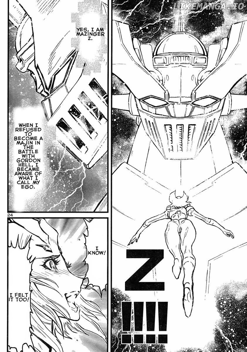 Shin Mazinger Zero Vs Ankoku Daishougun chapter 12 - page 22