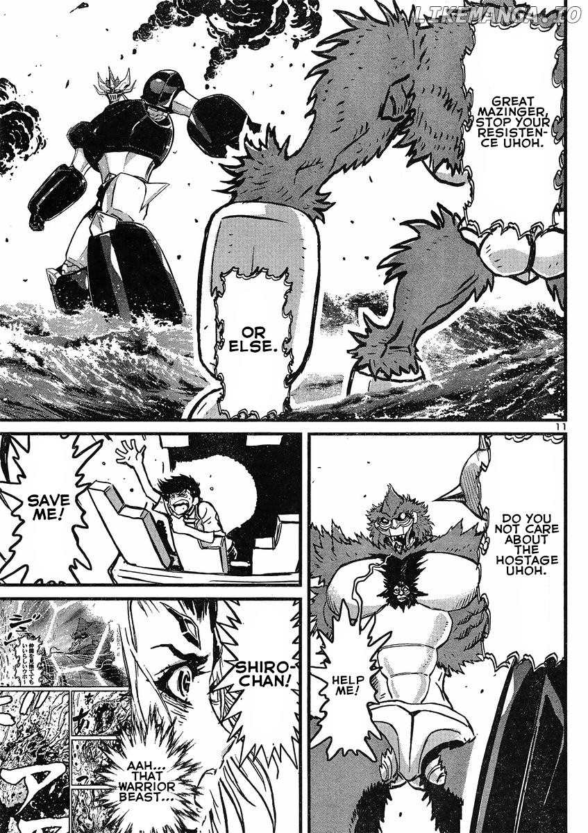 Shin Mazinger Zero Vs Ankoku Daishougun chapter 16 - page 12