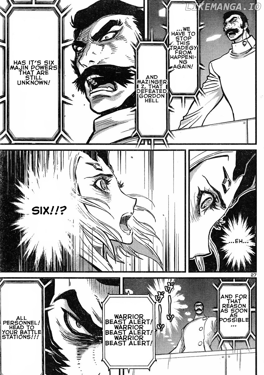 Shin Mazinger Zero Vs Ankoku Daishougun chapter 16 - page 28