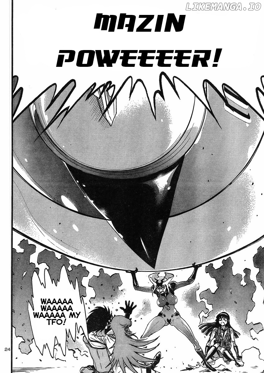 Shin Mazinger Zero Vs Ankoku Daishougun chapter 18 - page 24