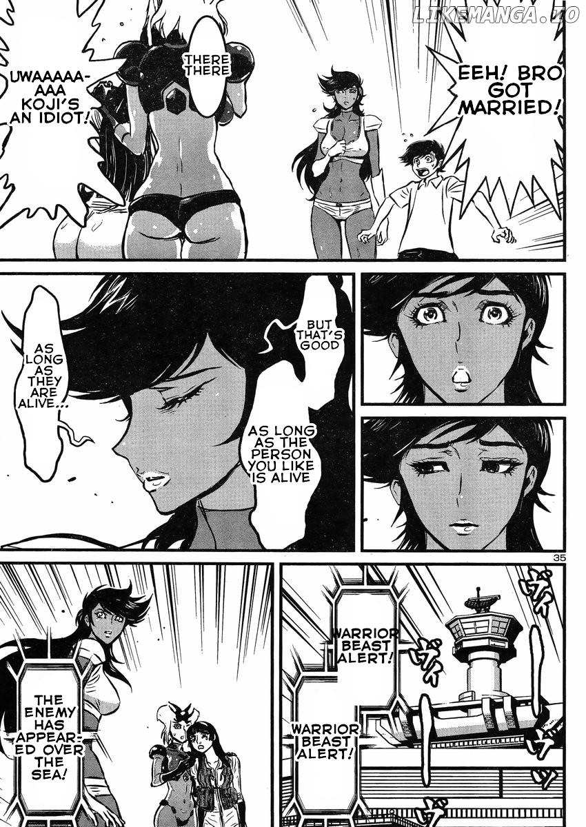 Shin Mazinger Zero Vs Ankoku Daishougun chapter 18 - page 34