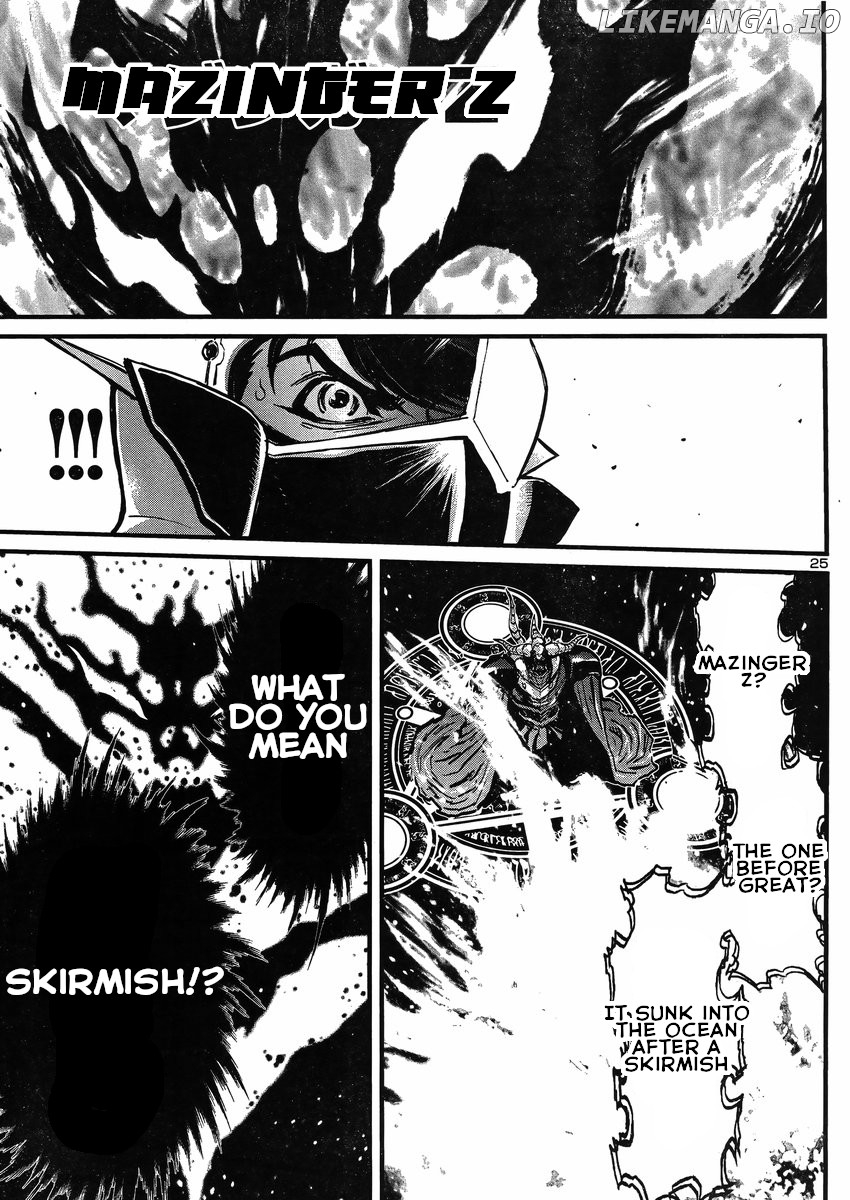 Shin Mazinger Zero Vs Ankoku Daishougun chapter 19 - page 24