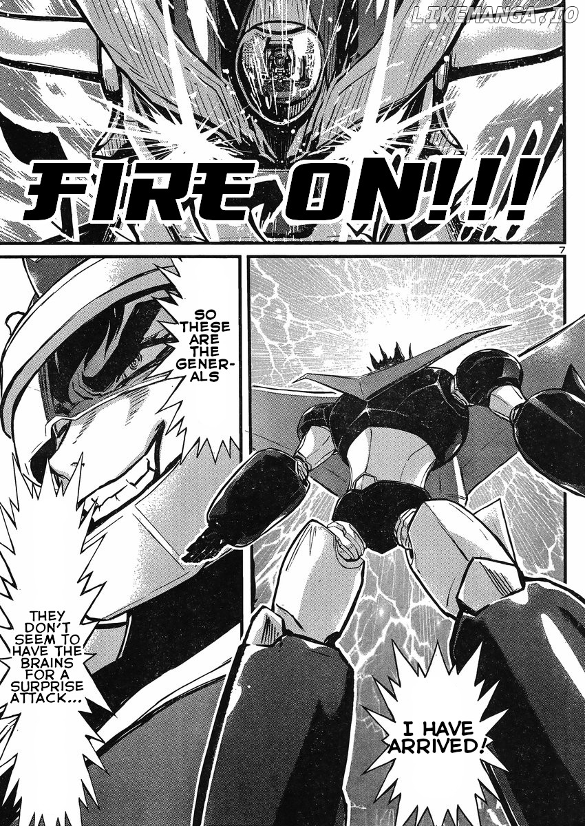 Shin Mazinger Zero Vs Ankoku Daishougun chapter 19 - page 7