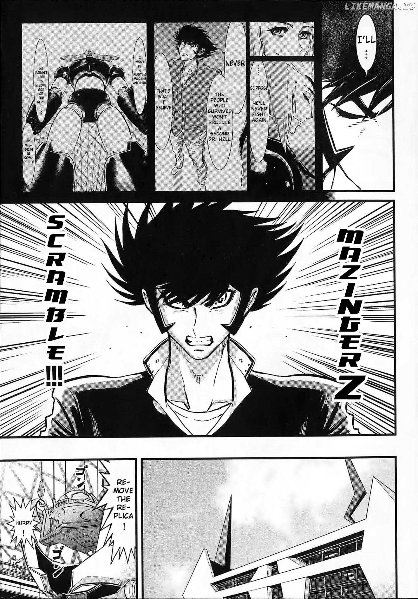 Shin Mazinger Zero Vs Ankoku Daishougun chapter 2 - page 13