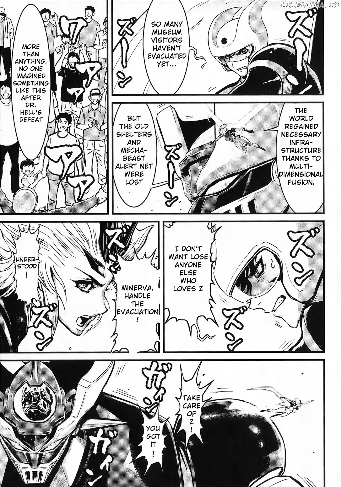 Shin Mazinger Zero Vs Ankoku Daishougun chapter 2 - page 17