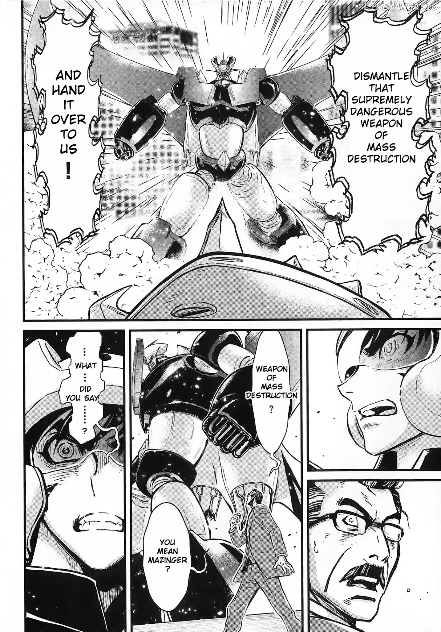 Shin Mazinger Zero Vs Ankoku Daishougun chapter 2 - page 36