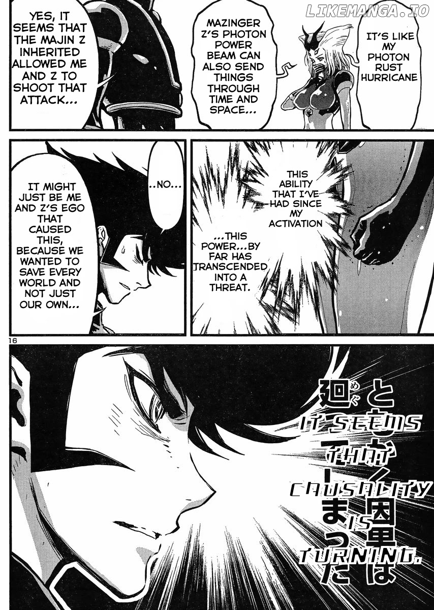 Shin Mazinger Zero Vs Ankoku Daishougun chapter 21 - page 16