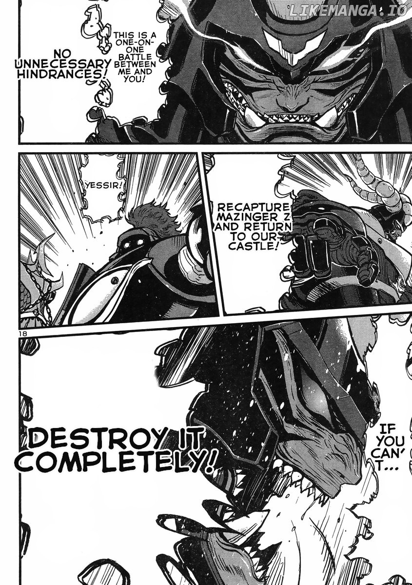 Shin Mazinger Zero Vs Ankoku Daishougun chapter 9 - page 17