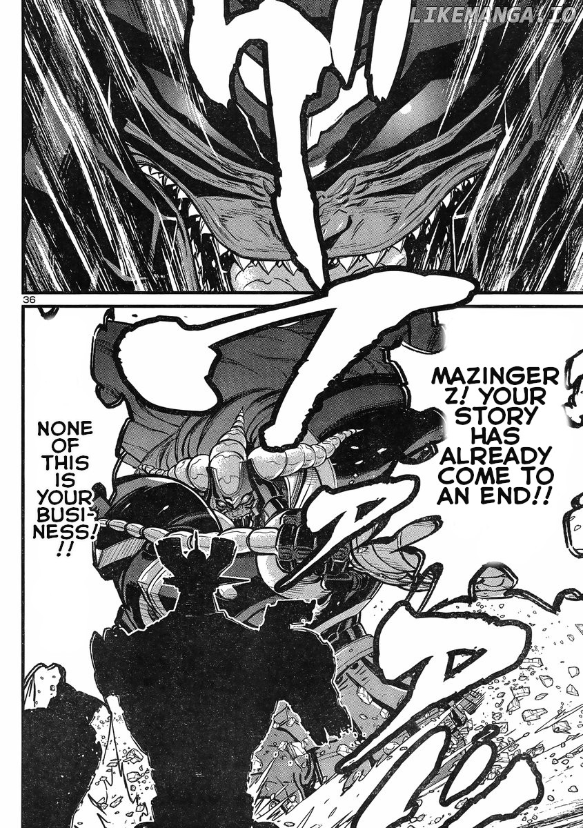 Shin Mazinger Zero Vs Ankoku Daishougun chapter 9 - page 32