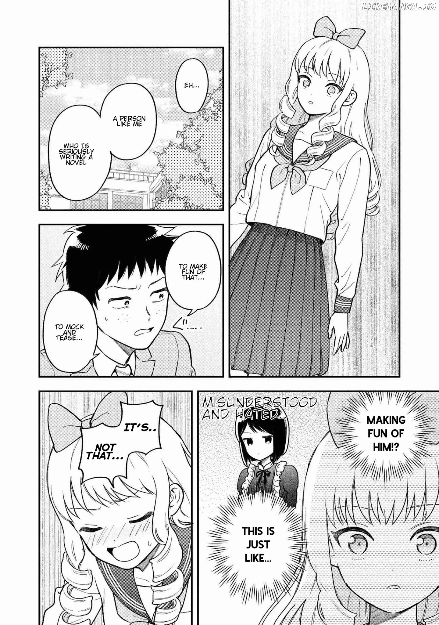 Houjou Urara No Renai Shousetsu O Kaki Nasai! chapter 1.2 - page 6