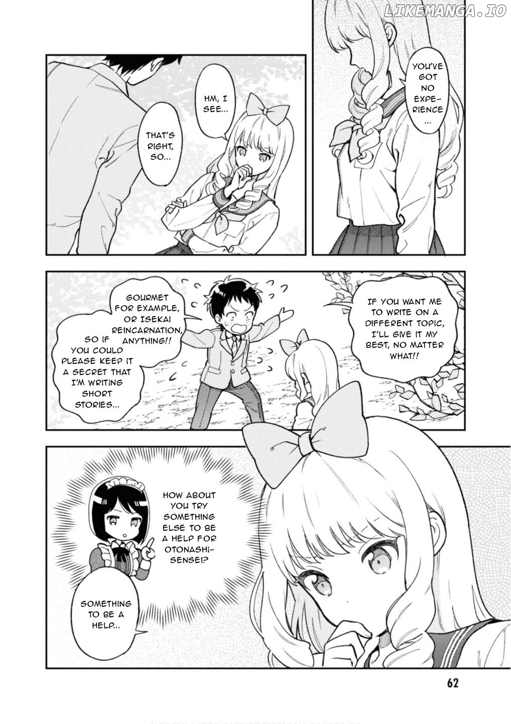 Houjou Urara No Renai Shousetsu O Kaki Nasai! chapter 2 - page 20