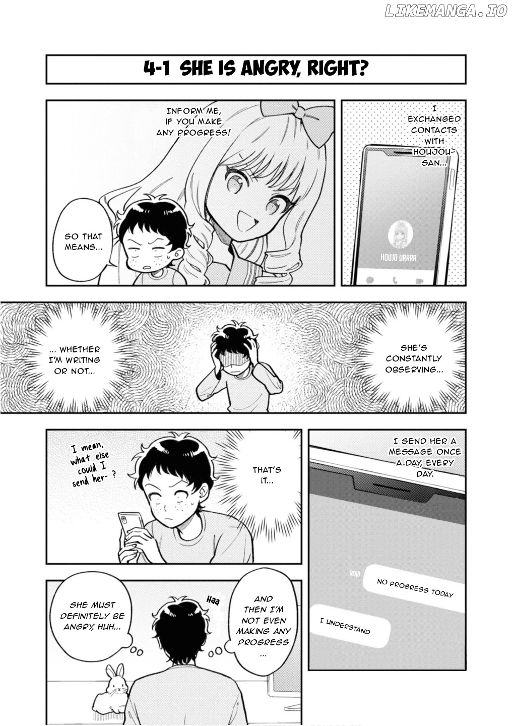 Houjou Urara No Renai Shousetsu O Kaki Nasai! chapter 4 - page 1