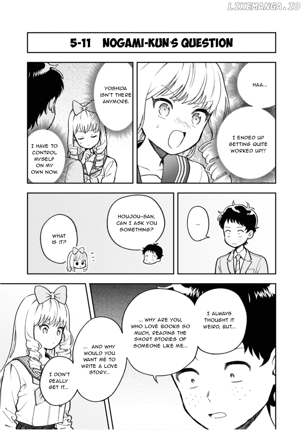 Houjou Urara No Renai Shousetsu O Kaki Nasai! chapter 5.2 - page 7