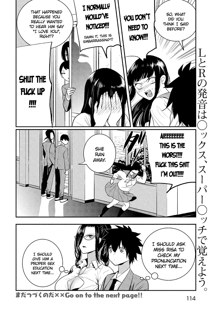 English XX Sensei (Temporary) chapter 14 - page 10