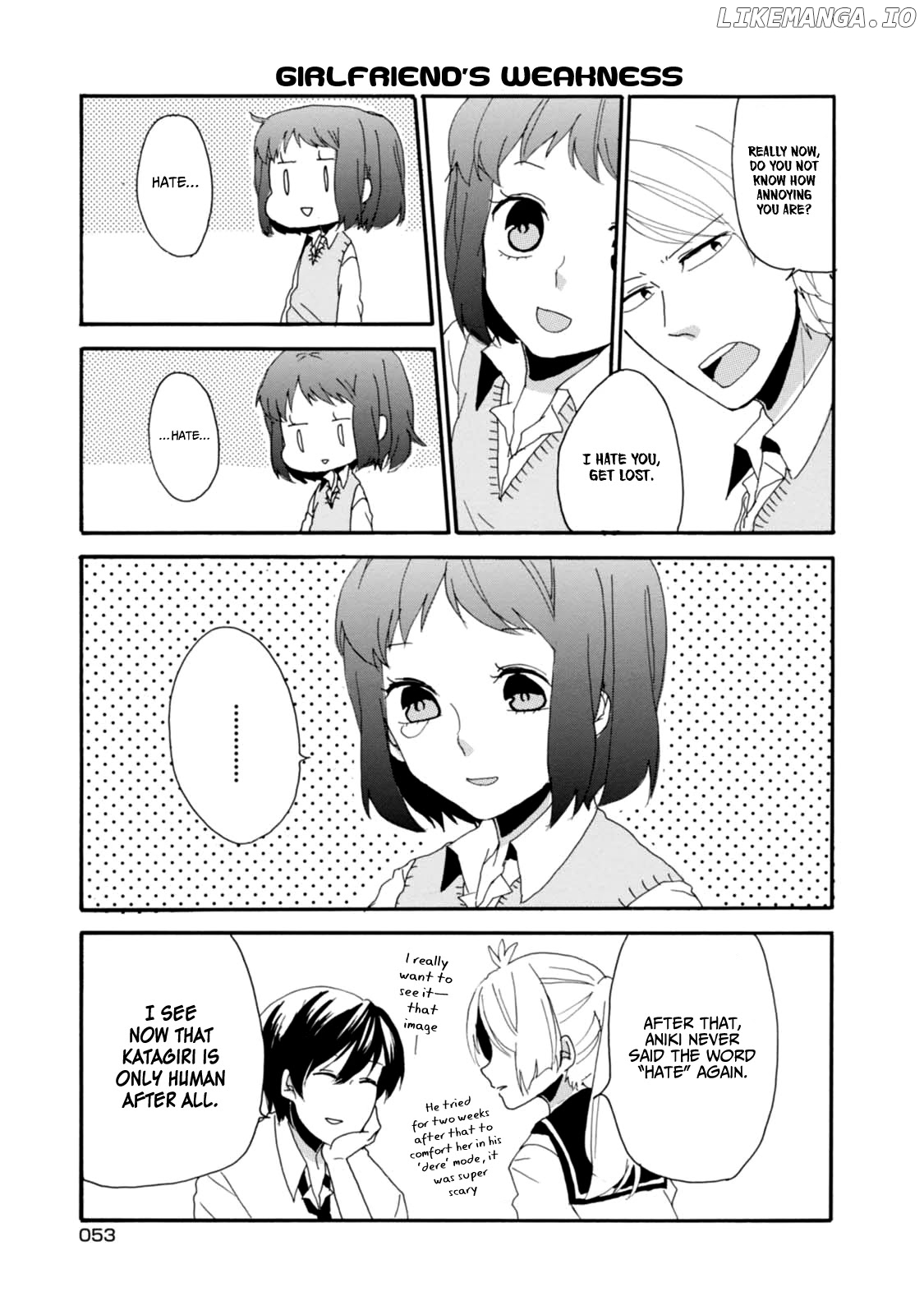 Akkun To Kanojo chapter 4 - page 10