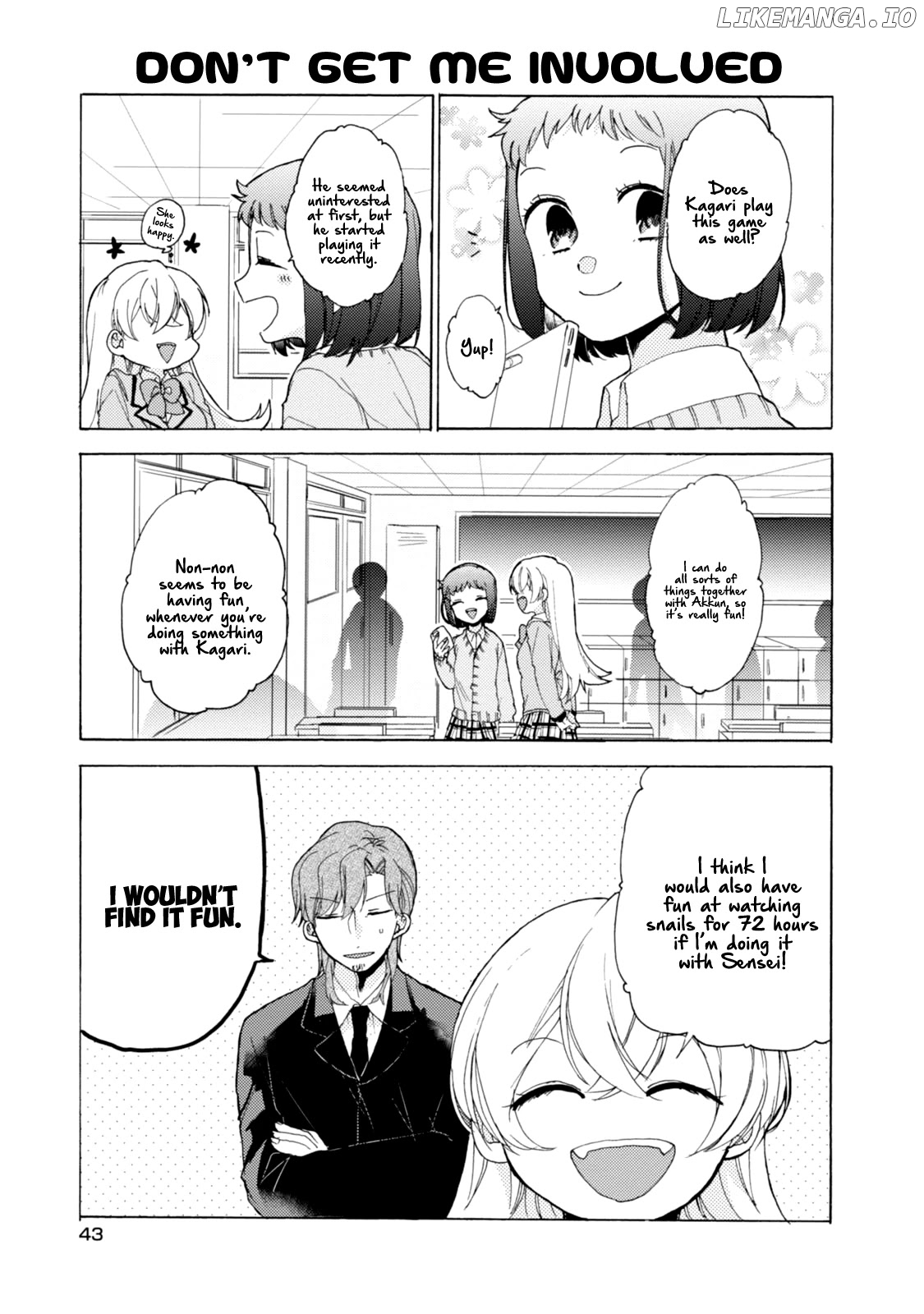 Akkun To Kanojo chapter 40 - page 8