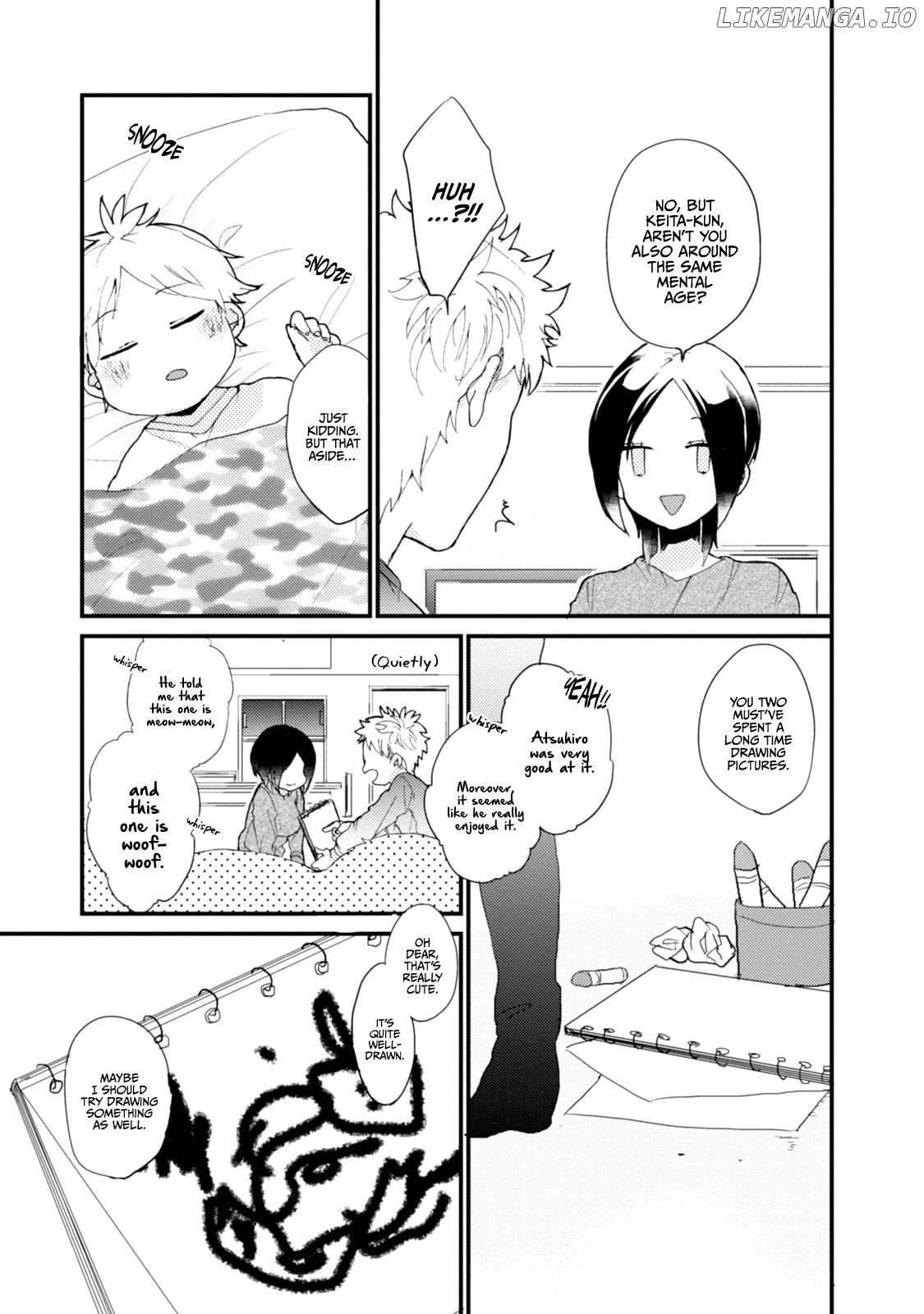 Akkun To Kanojo chapter 44.5 - page 8