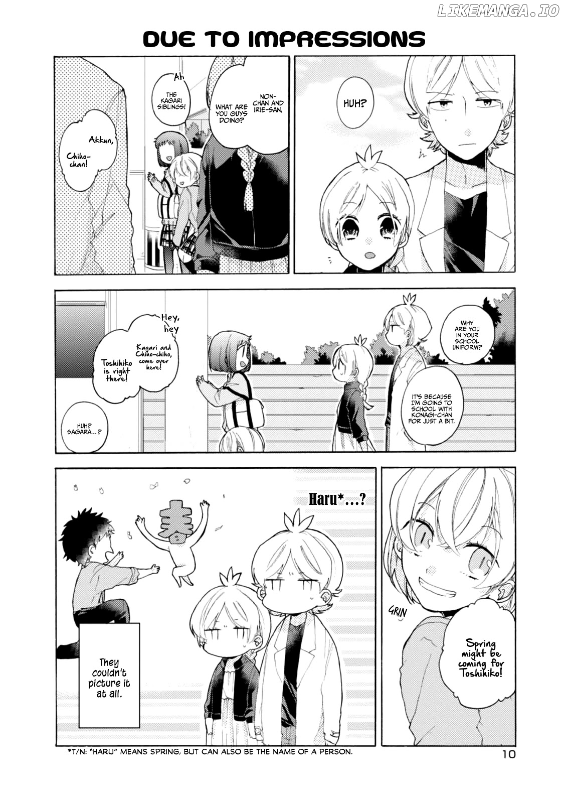 Akkun To Kanojo chapter 45 - page 14