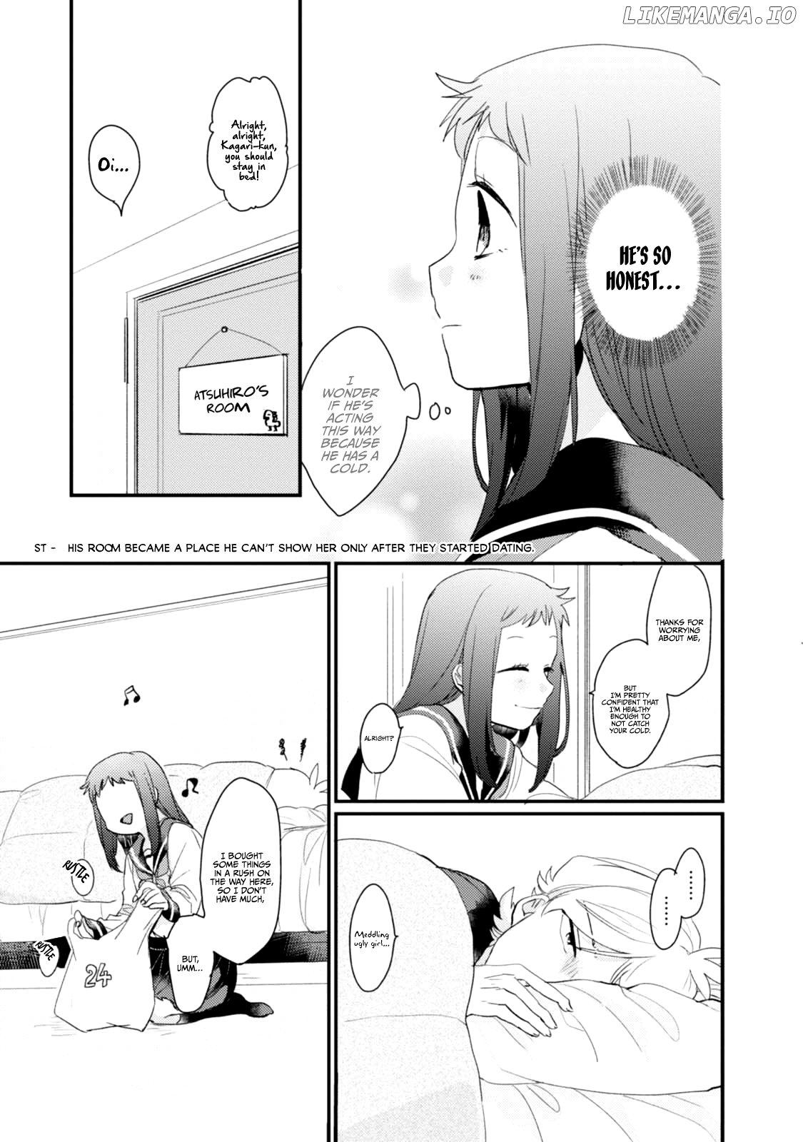 Akkun To Kanojo chapter 51.5 - page 8