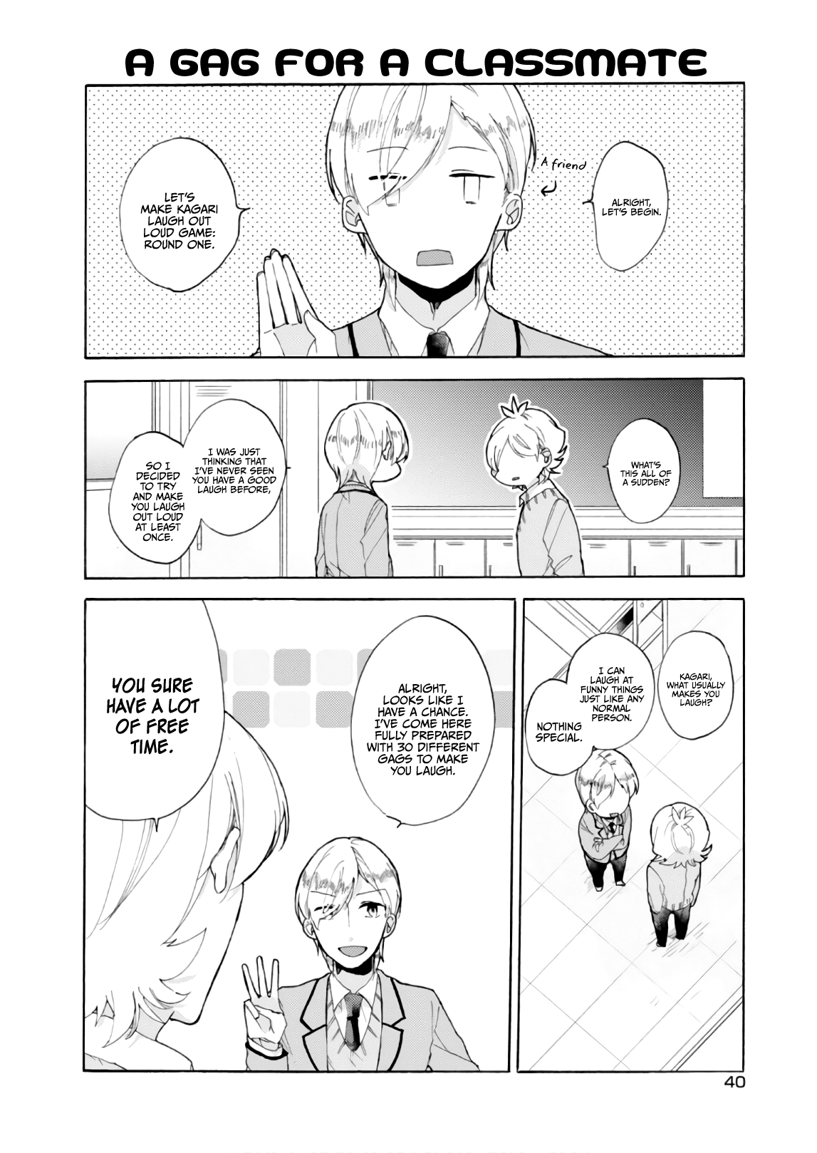 Akkun To Kanojo chapter 54 - page 5