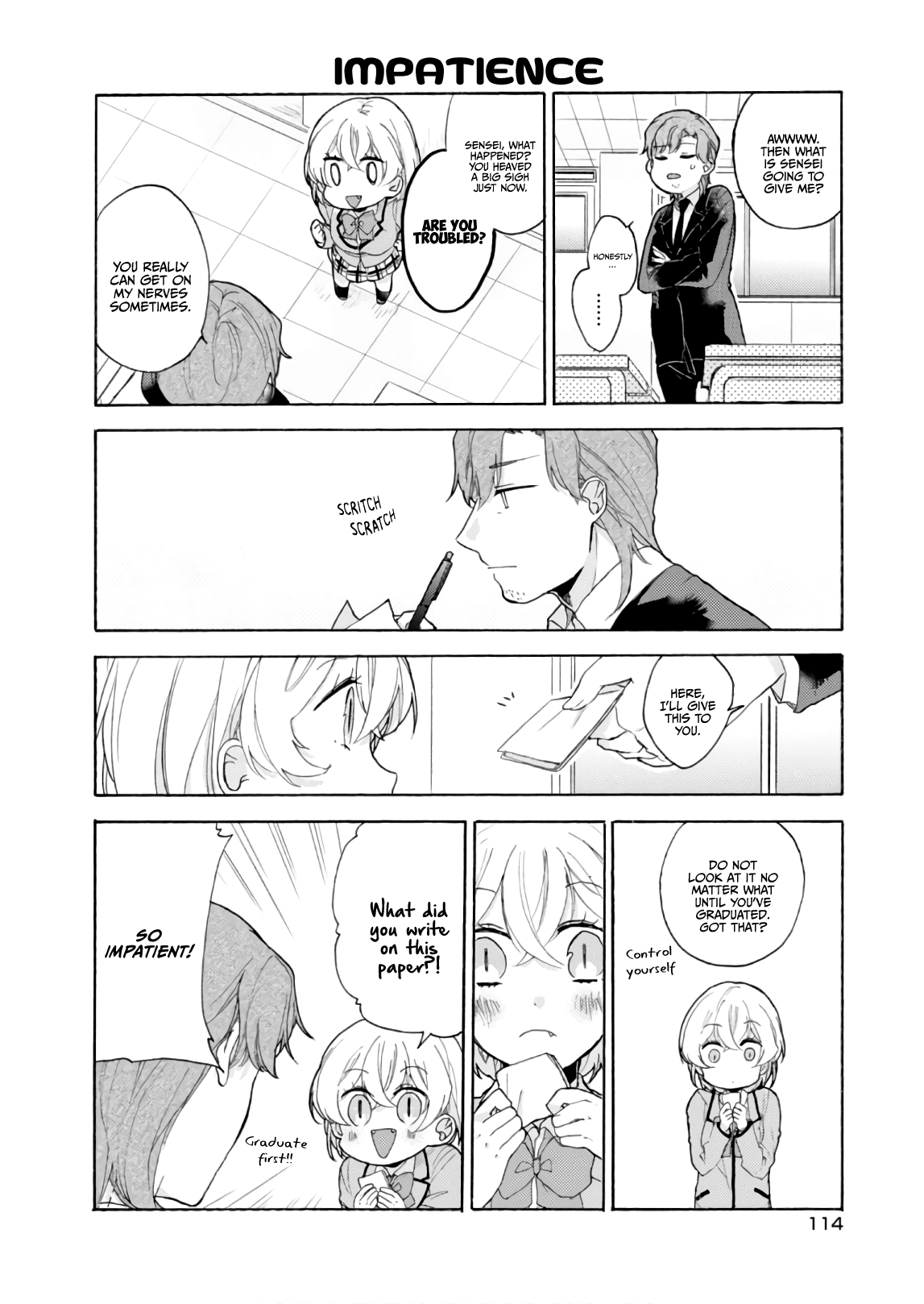 Akkun To Kanojo chapter 58 - page 7