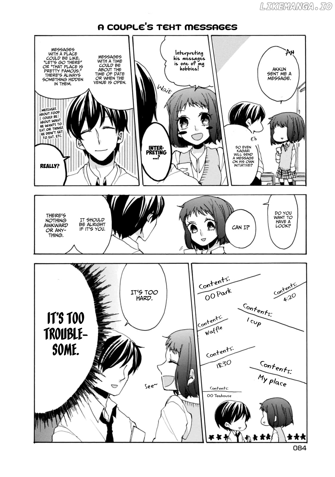 Akkun To Kanojo chapter 6 - page 14