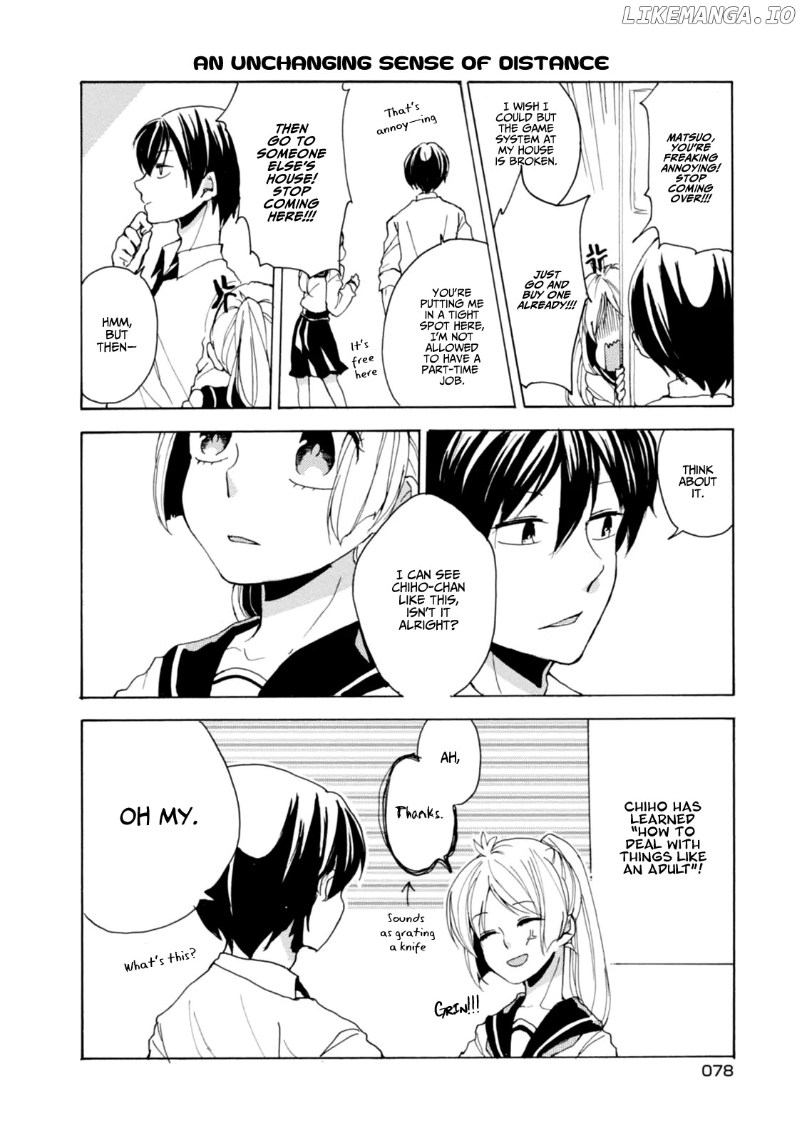 Akkun To Kanojo chapter 6 - page 8