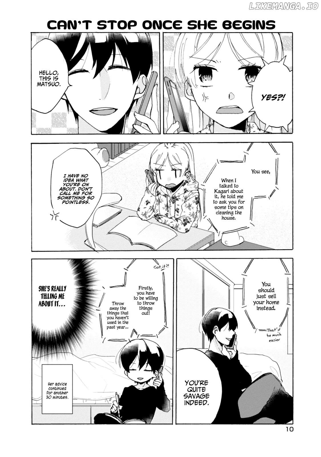 Akkun To Kanojo chapter 31 - page 14