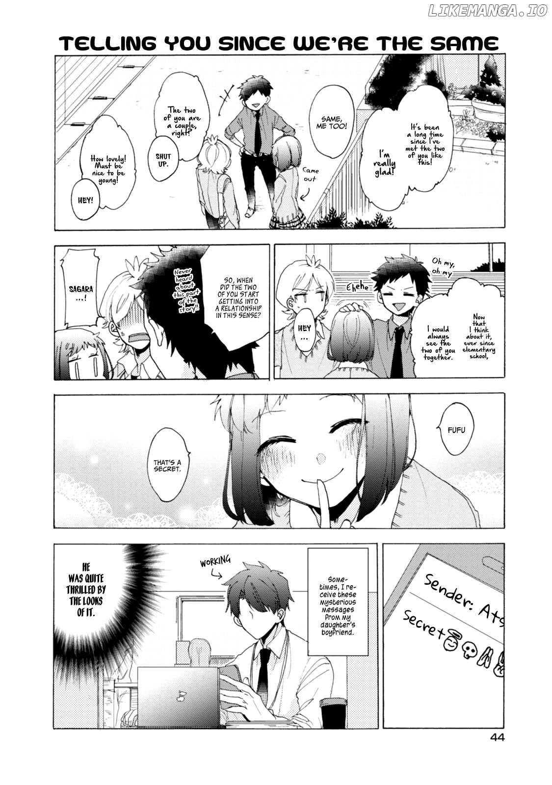 Akkun To Kanojo chapter 33 - page 9