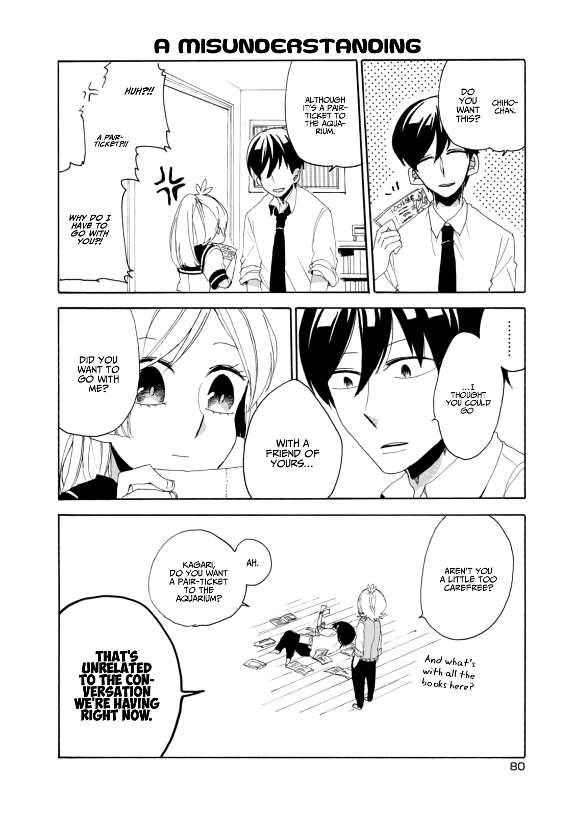 Akkun To Kanojo chapter 14 - page 12