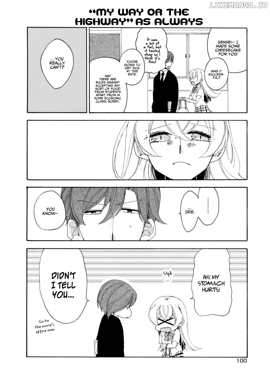 Akkun To Kanojo chapter 15 - page 14