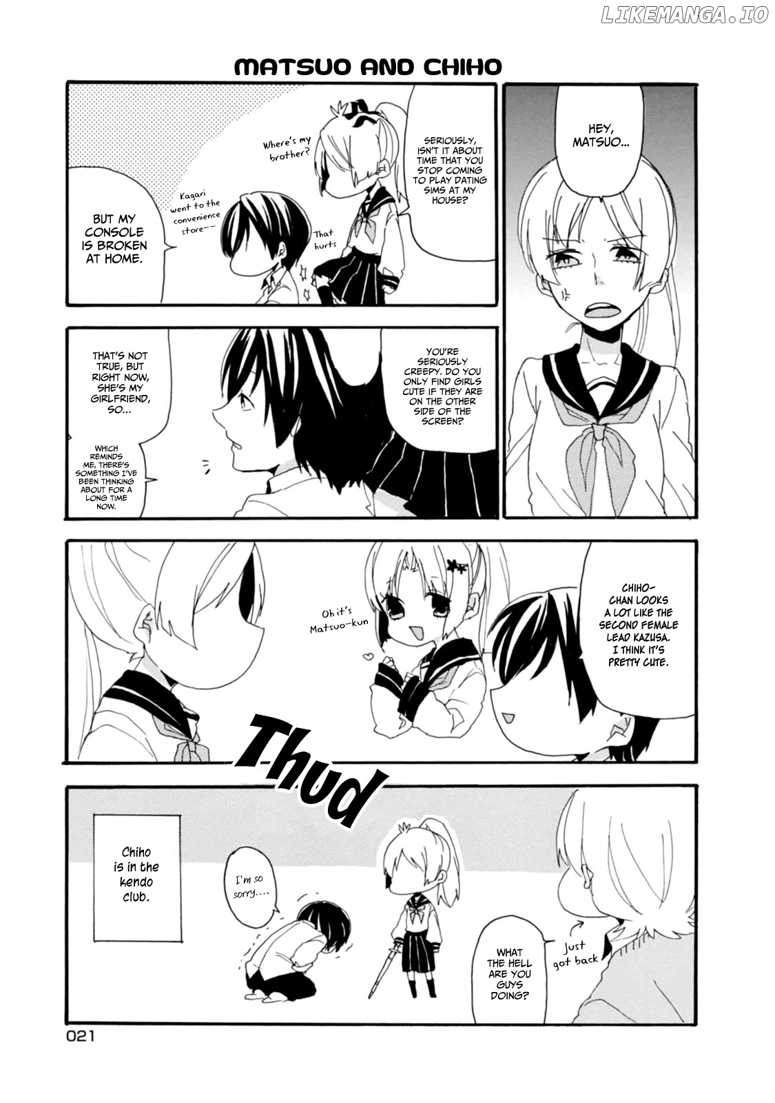 Akkun To Kanojo chapter 2 - page 7