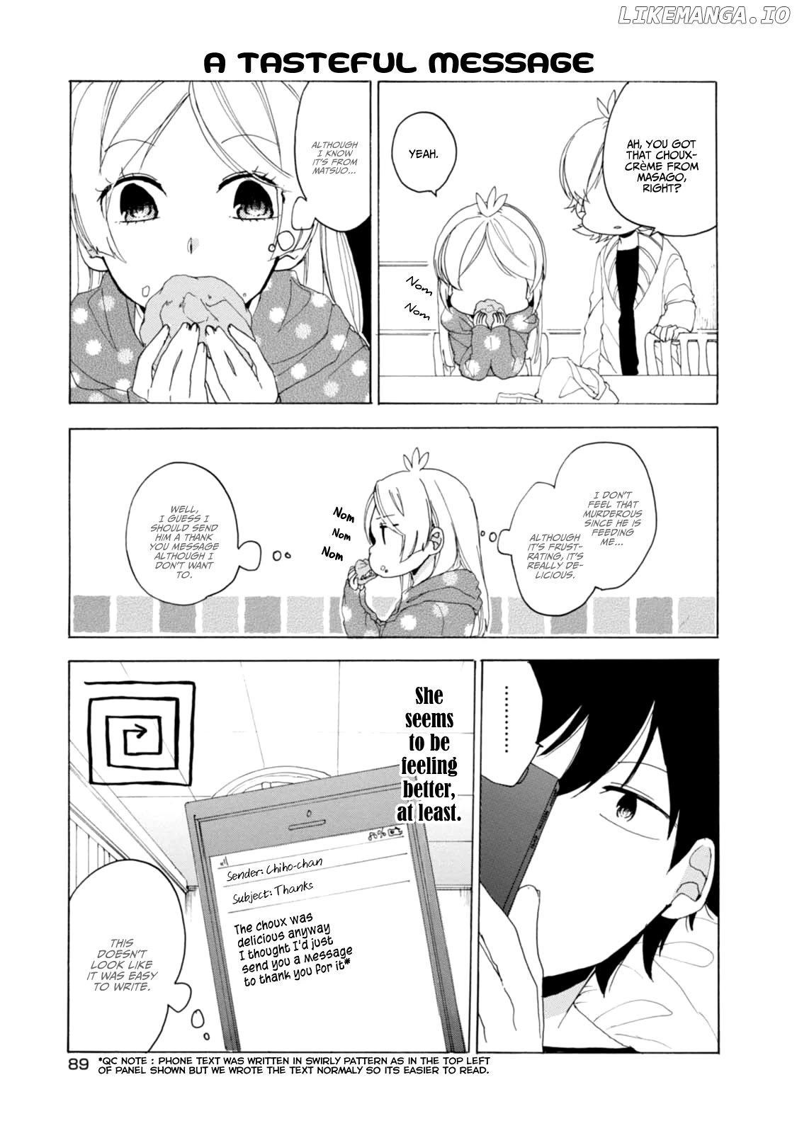 Akkun To Kanojo chapter 21 - page 17