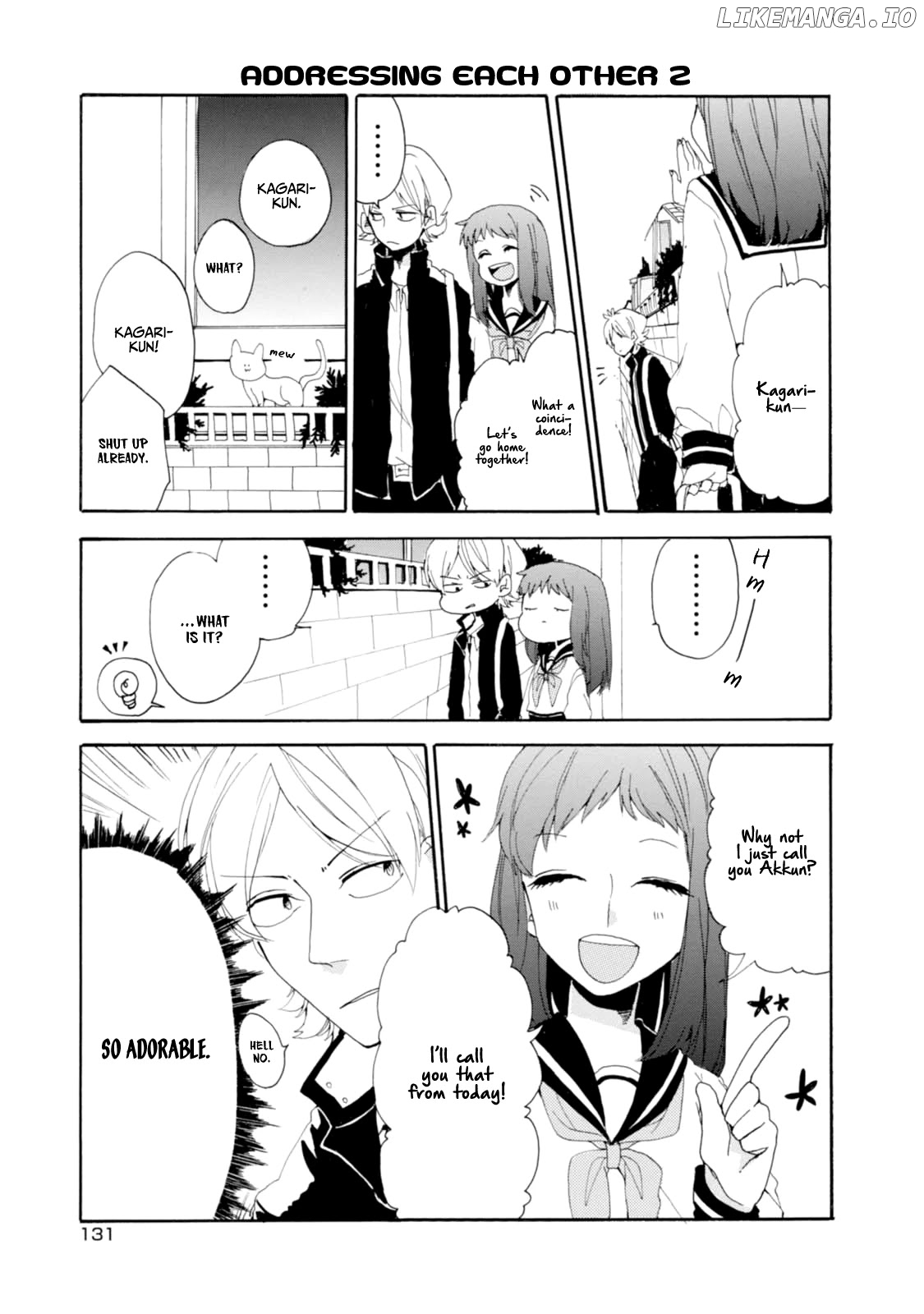 Akkun To Kanojo chapter 9.5 - page 6