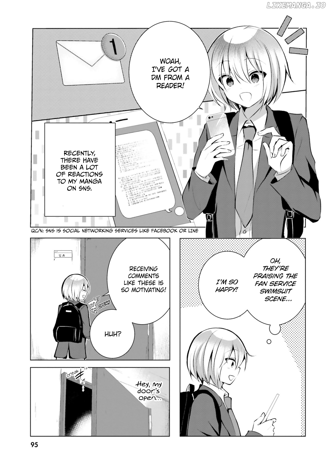 The Dark Brown Editor and the Shota Mangaka chapter 19 - page 3