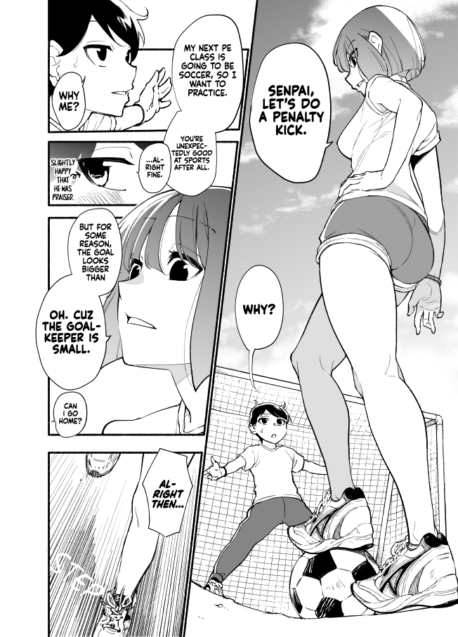 Until The Tall Kouhai (♀) And The Short Senpai (♂) Relationship Develops Into Romance chapter 24 - page 2