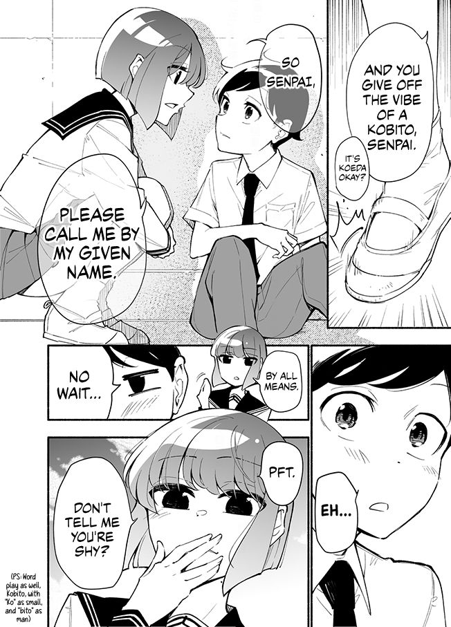 Until The Tall Kouhai (♀) And The Short Senpai (♂) Relationship Develops Into Romance chapter 26 - page 2