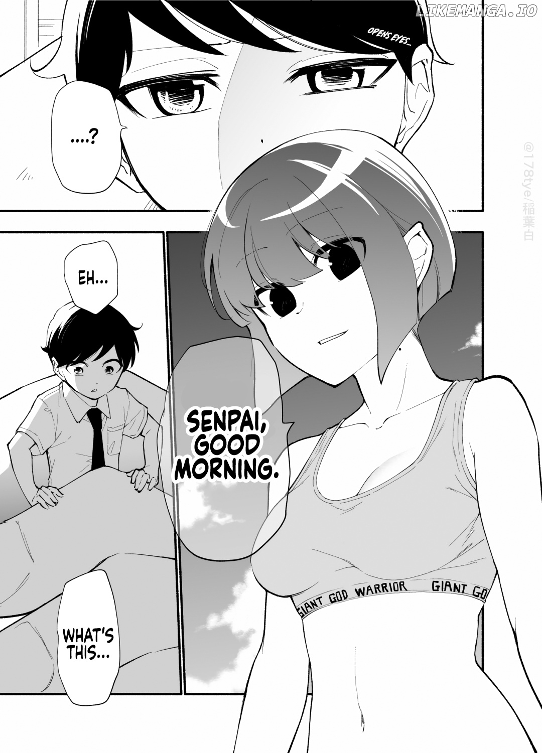 Until The Tall Kouhai (♀) And The Short Senpai (♂) Relationship Develops Into Romance chapter 21.5 - page 1