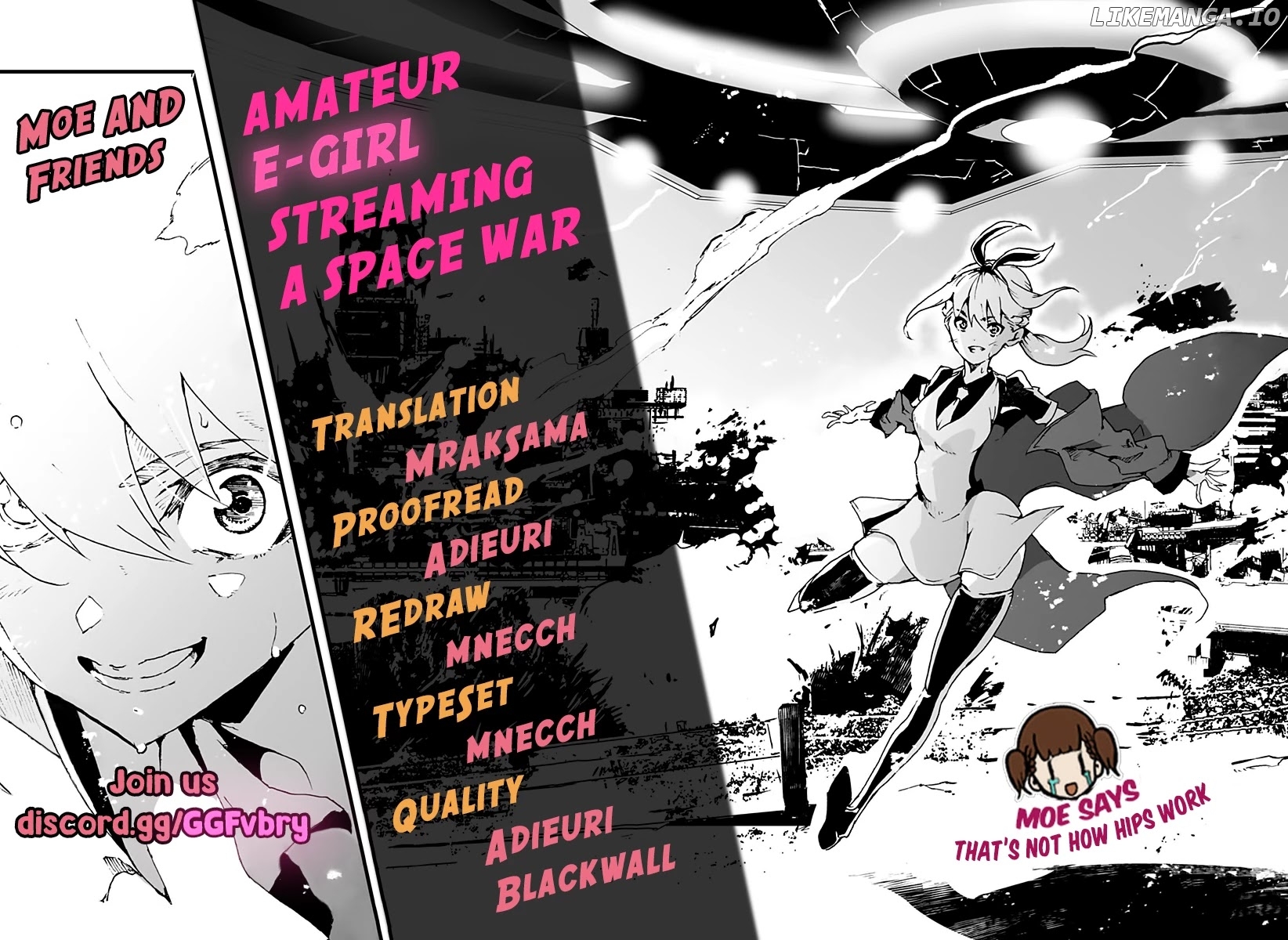 Amateur E-girl Streaming a Space War chapter 1 - page 56