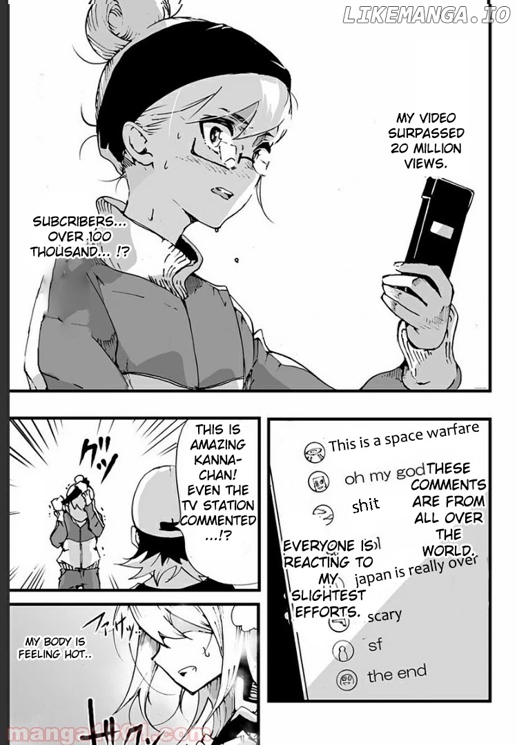 Amateur E-girl Streaming a Space War chapter 2 - page 46