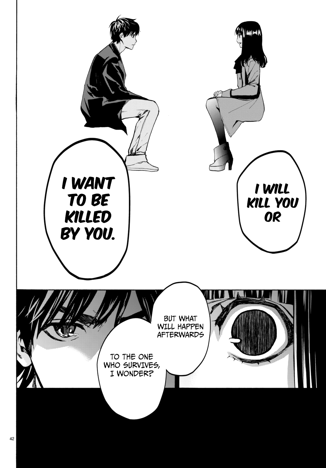 Kon'ya Wa Tsuki Ga Kirei Desu Ga, Toriaezu Shine chapter 18 - page 43