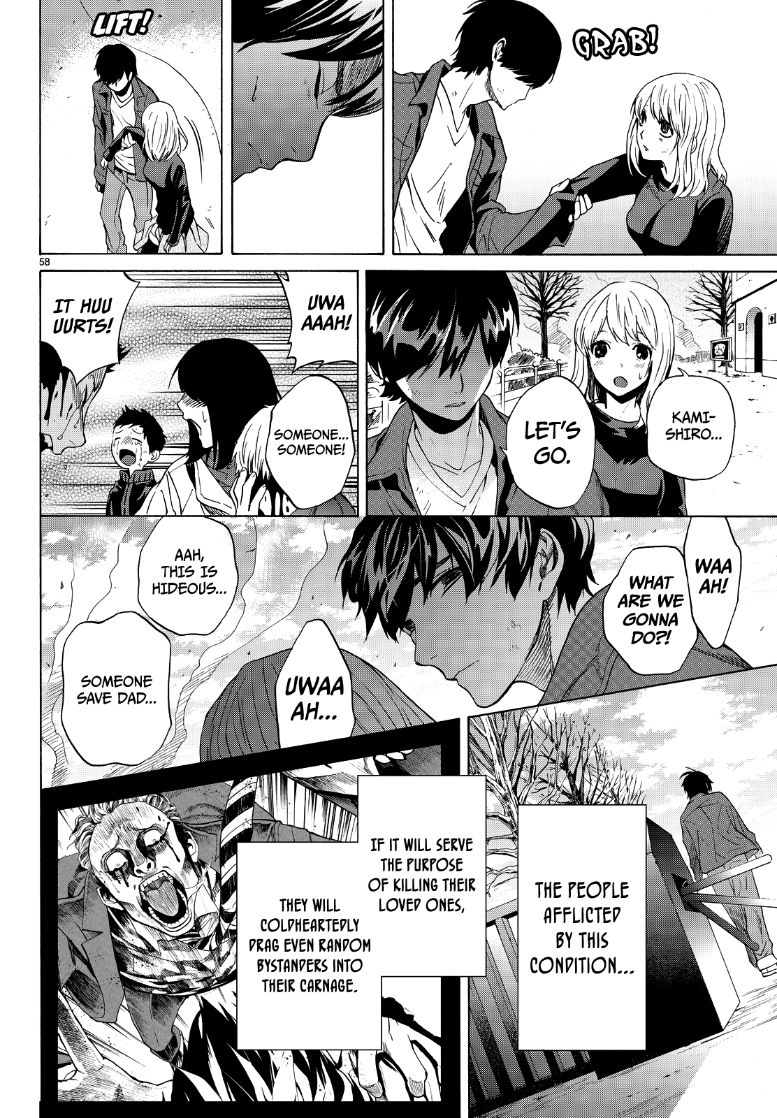 Kon'ya Wa Tsuki Ga Kirei Desu Ga, Toriaezu Shine chapter 5 - page 59