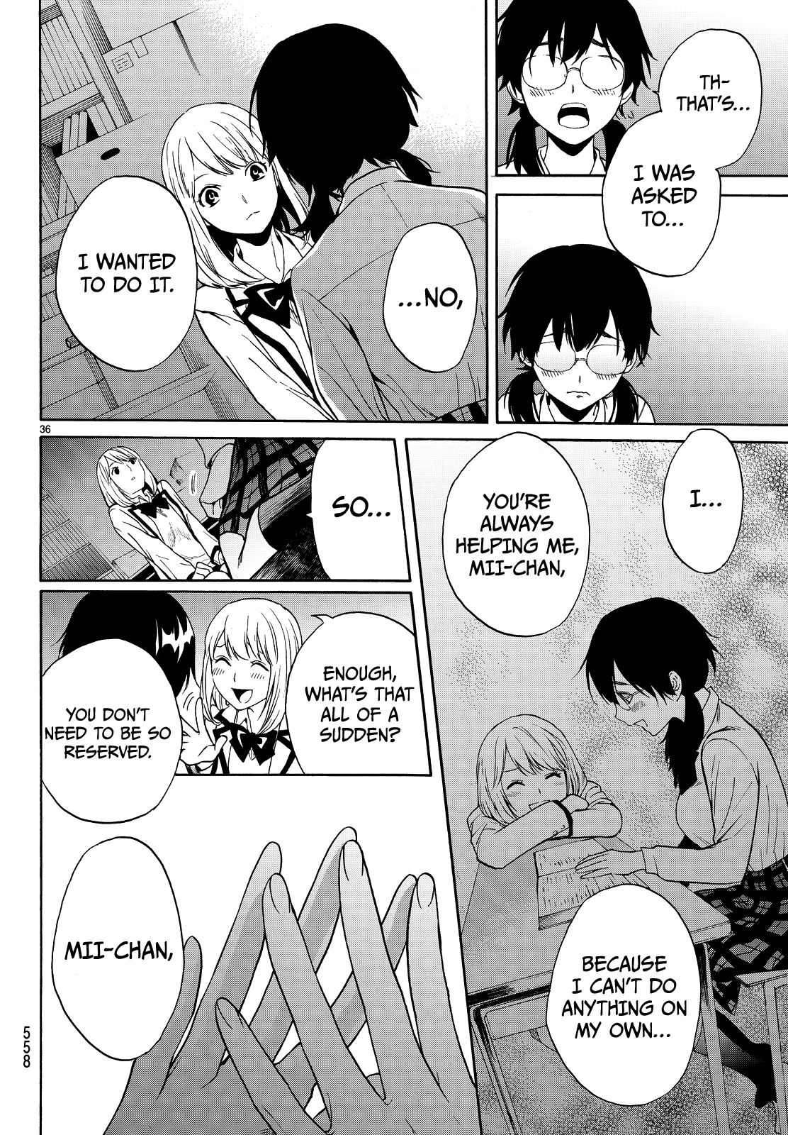 Kon'ya Wa Tsuki Ga Kirei Desu Ga, Toriaezu Shine chapter 6 - page 36